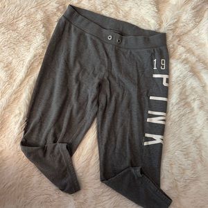 PINK Capri sweatpants.